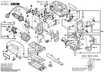 Bosch 0 601 589 741 GST 100 BCE Jig Saw 110 V / GB Spare Parts GST100BCE